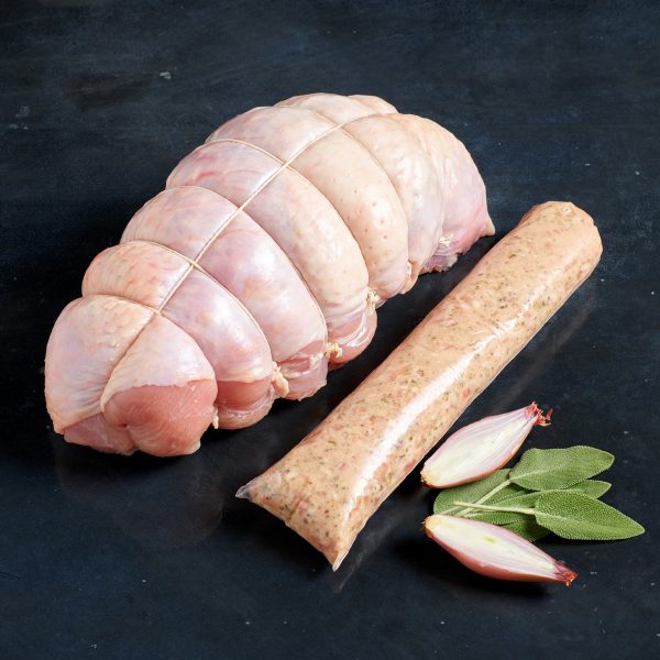 Turkey Breast Skin On With Pork Sage